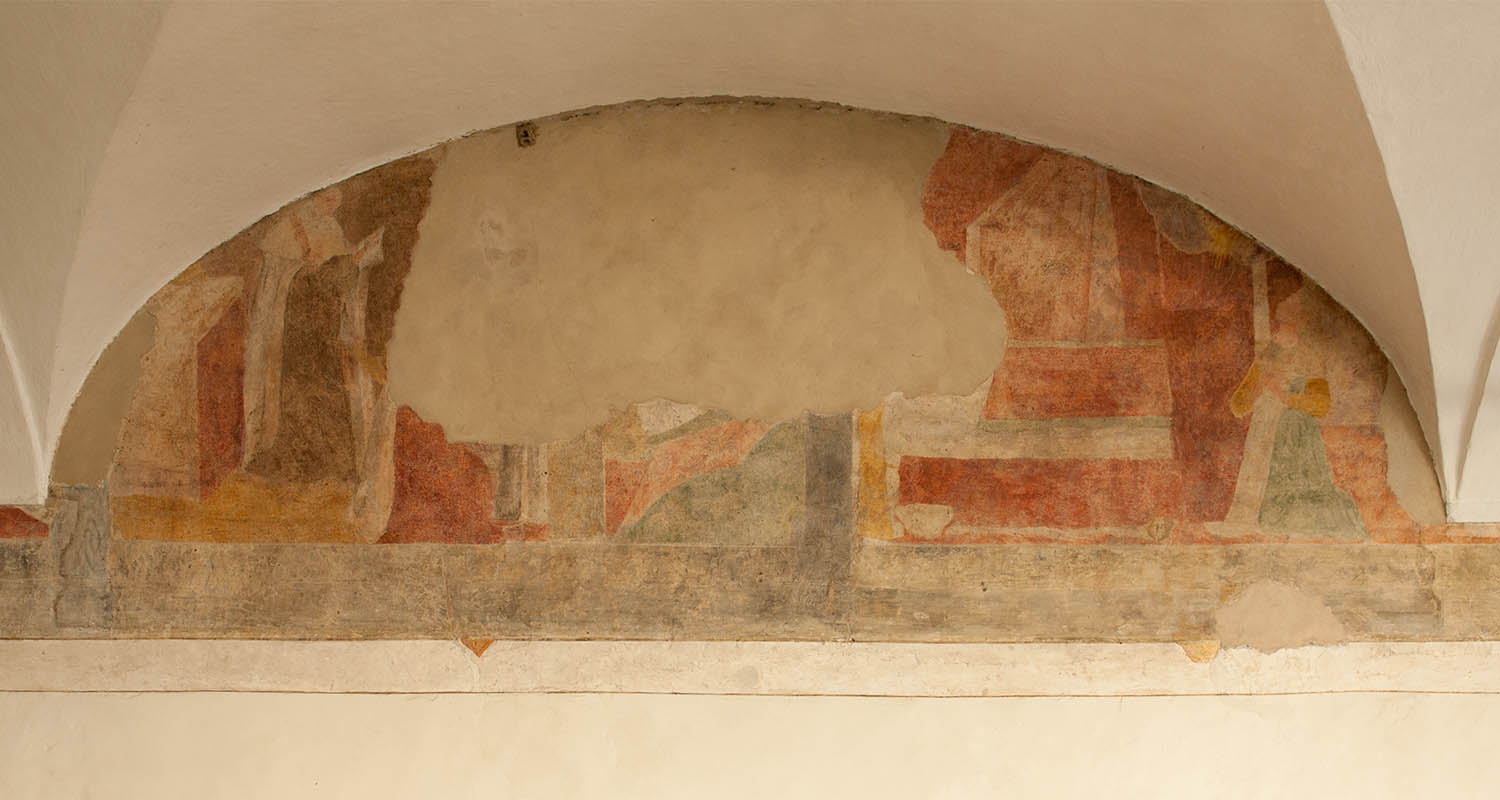 Gli affreschi del chiostro