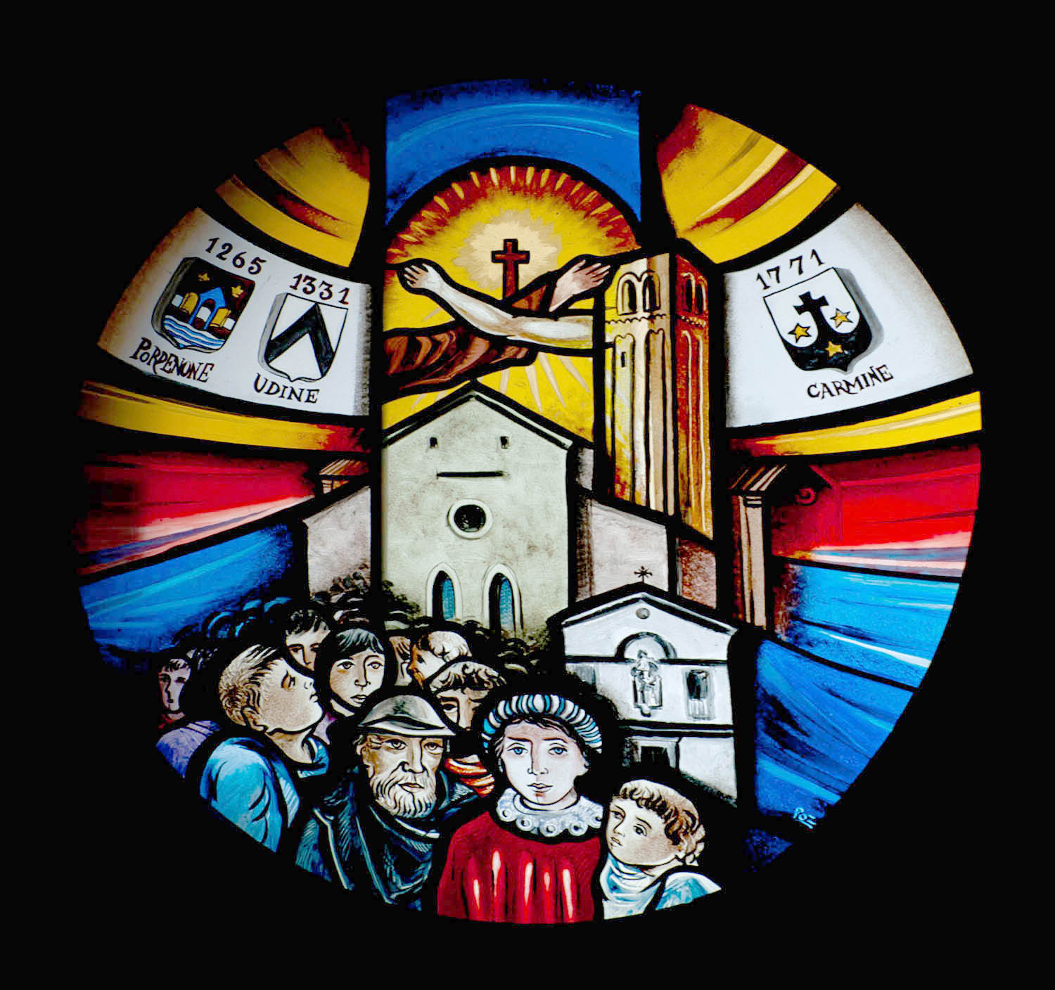 Vetrata della cappella